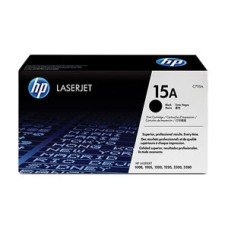 Cartucho original de tóner negro HP 15A LaserJet (C7115A)