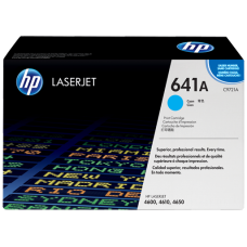 Cartucho original de tóner cian HP 641A LaserJet (C9721A)