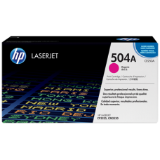 Cartucho original de tóner magenta HP 504A LaserJet(CE253A)