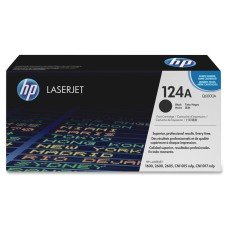 Cartucho original de tóner negro HP 124A LaserJet (Q6000A)