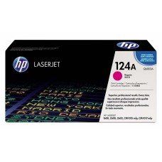 Cartucho original de tóner magenta HP 124A LaserJet (Q6003A)