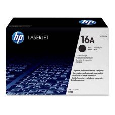 Cartucho original de tóner negro HP 16A LaserJet (Q7516A)